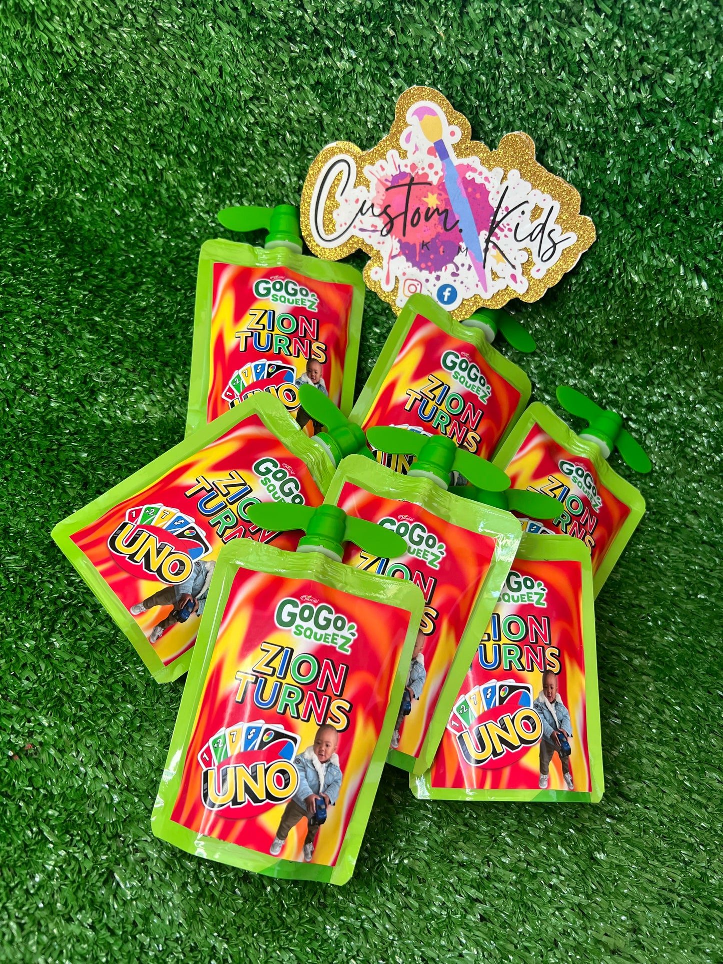 12 custom gogo squeeze