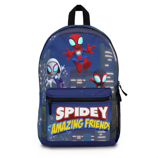 Spidey & Friends Kids Backpack Superhero School Bag
