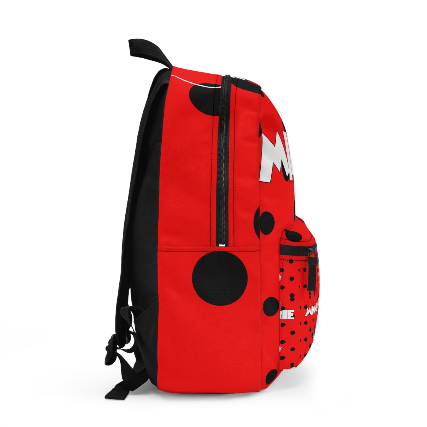 Minnie Mouse Backpack - Cute Red Polka Dot Bag for Kids