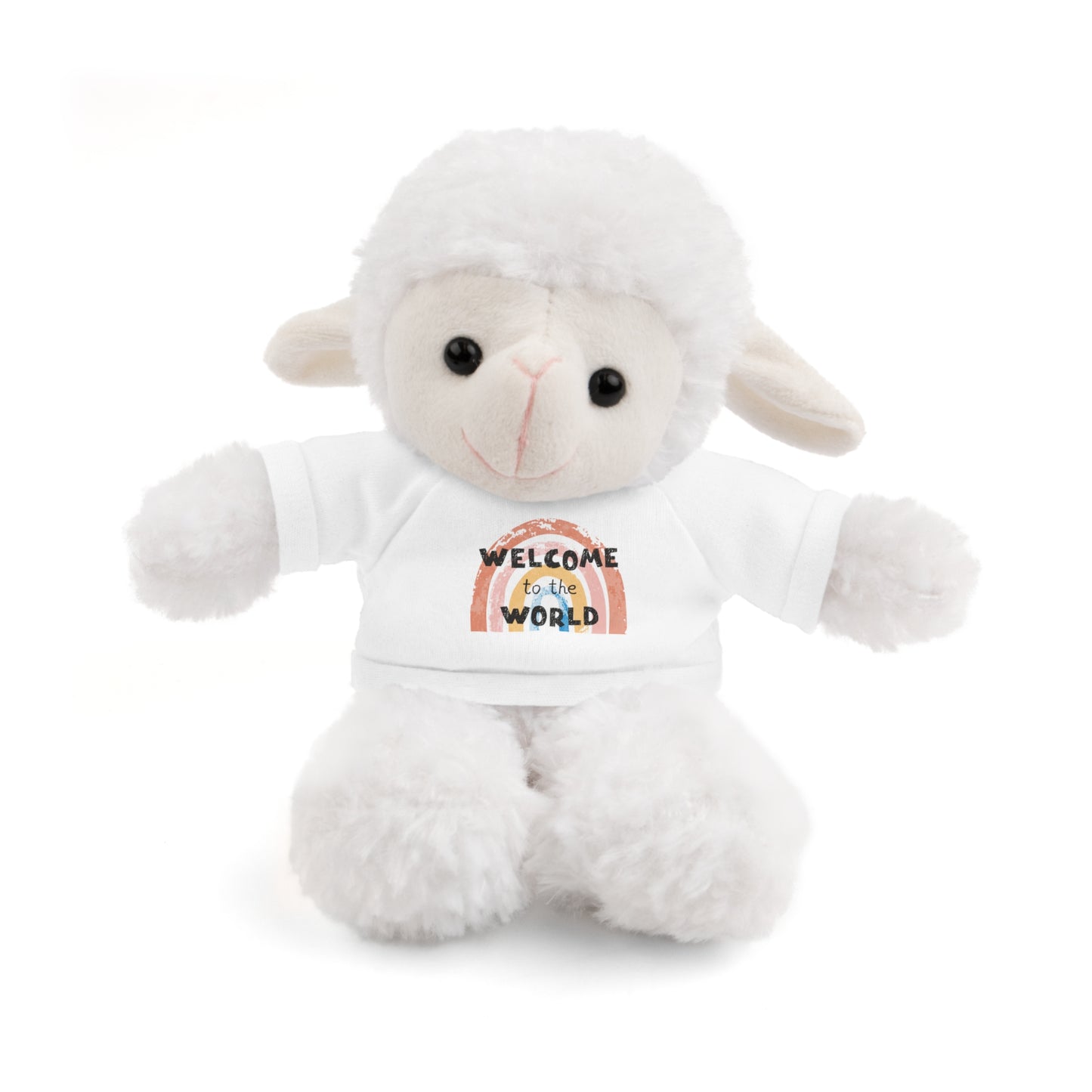 Welcome to the World baby girl Stuffed Animal Teddy Bear - Adorable Gift for Newborns & Celebrations