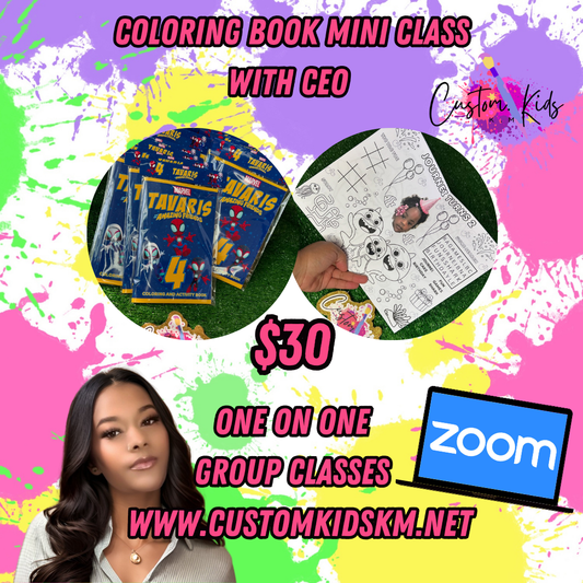 COLORING BOOK MINI CLASS