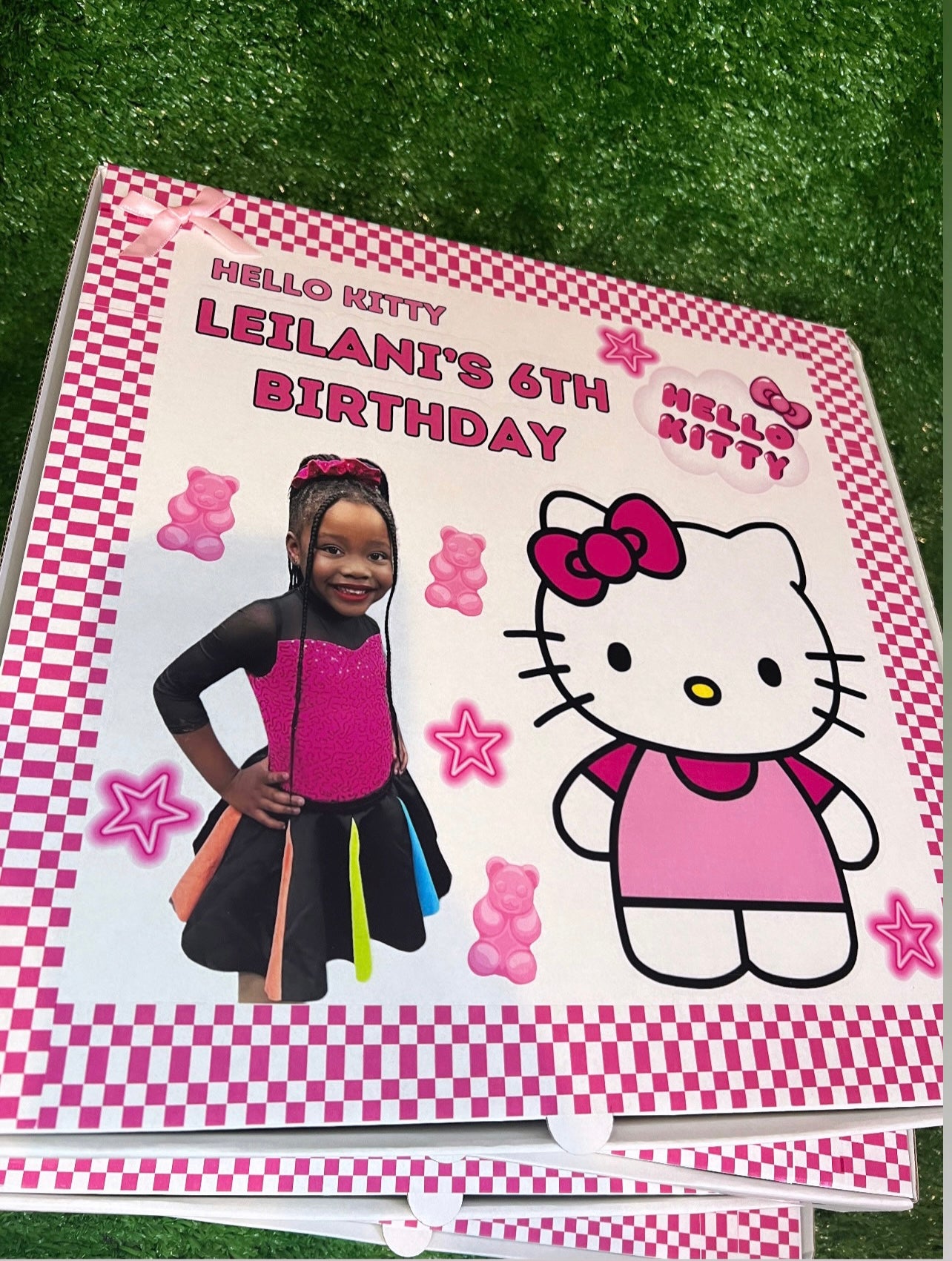 5 custom large pizza boxes