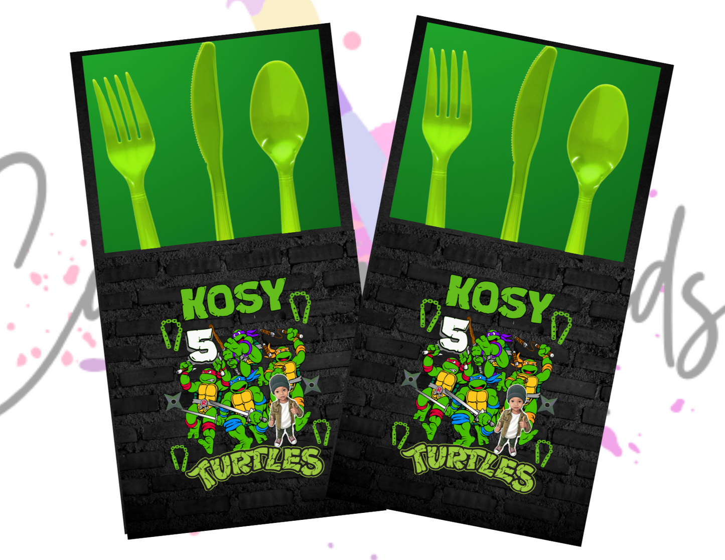 12 custom utensils holder