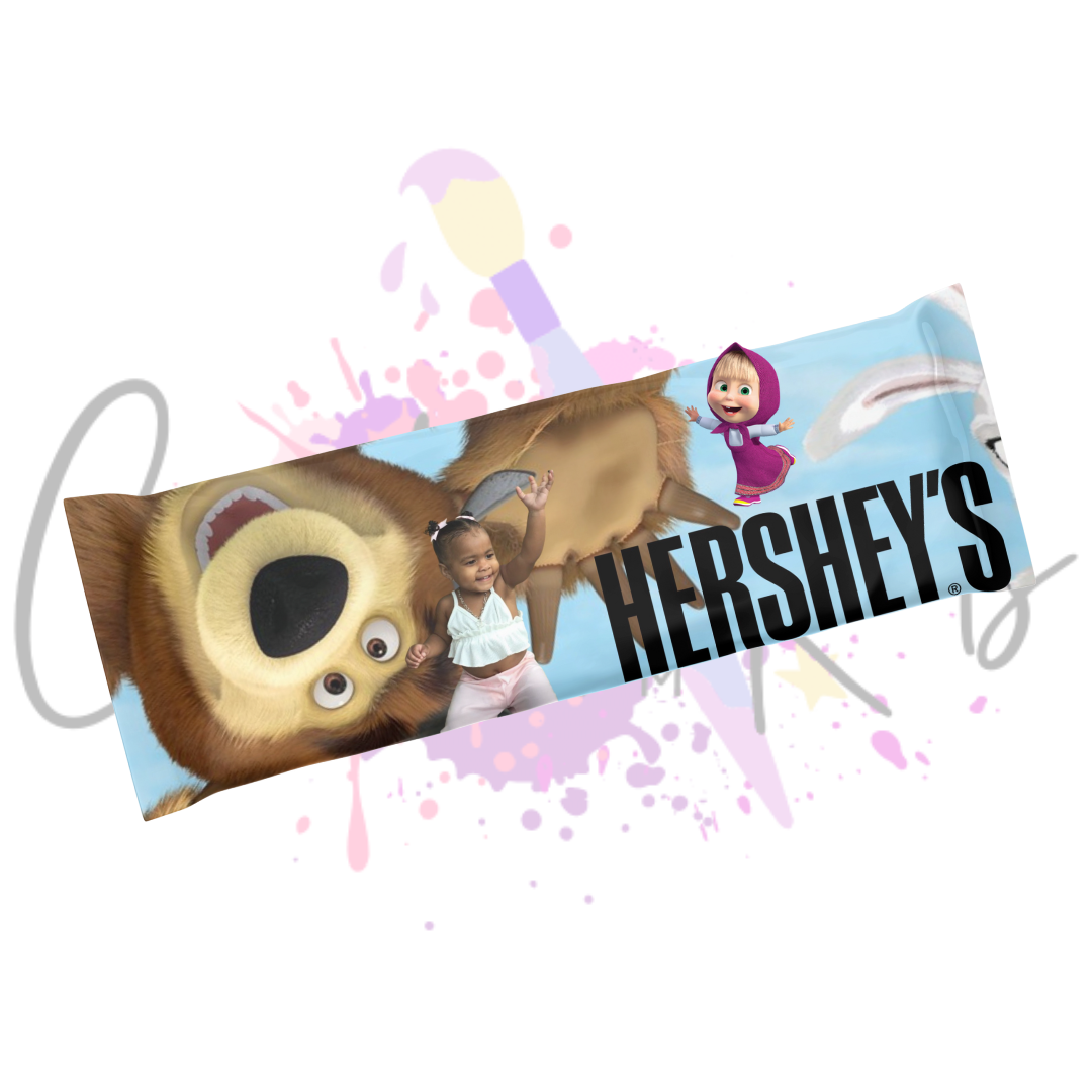12 Custom Hershey’s Bar
