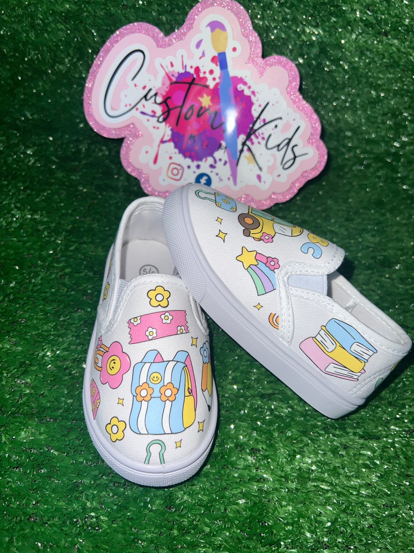 Custom slip on shoes (Any themed)