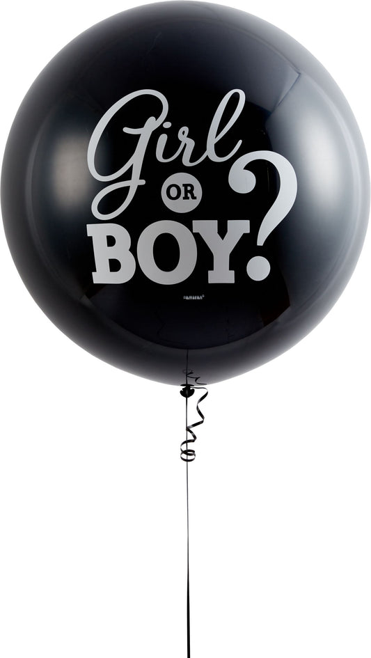 Gender reveal ballon Girl or boy ?